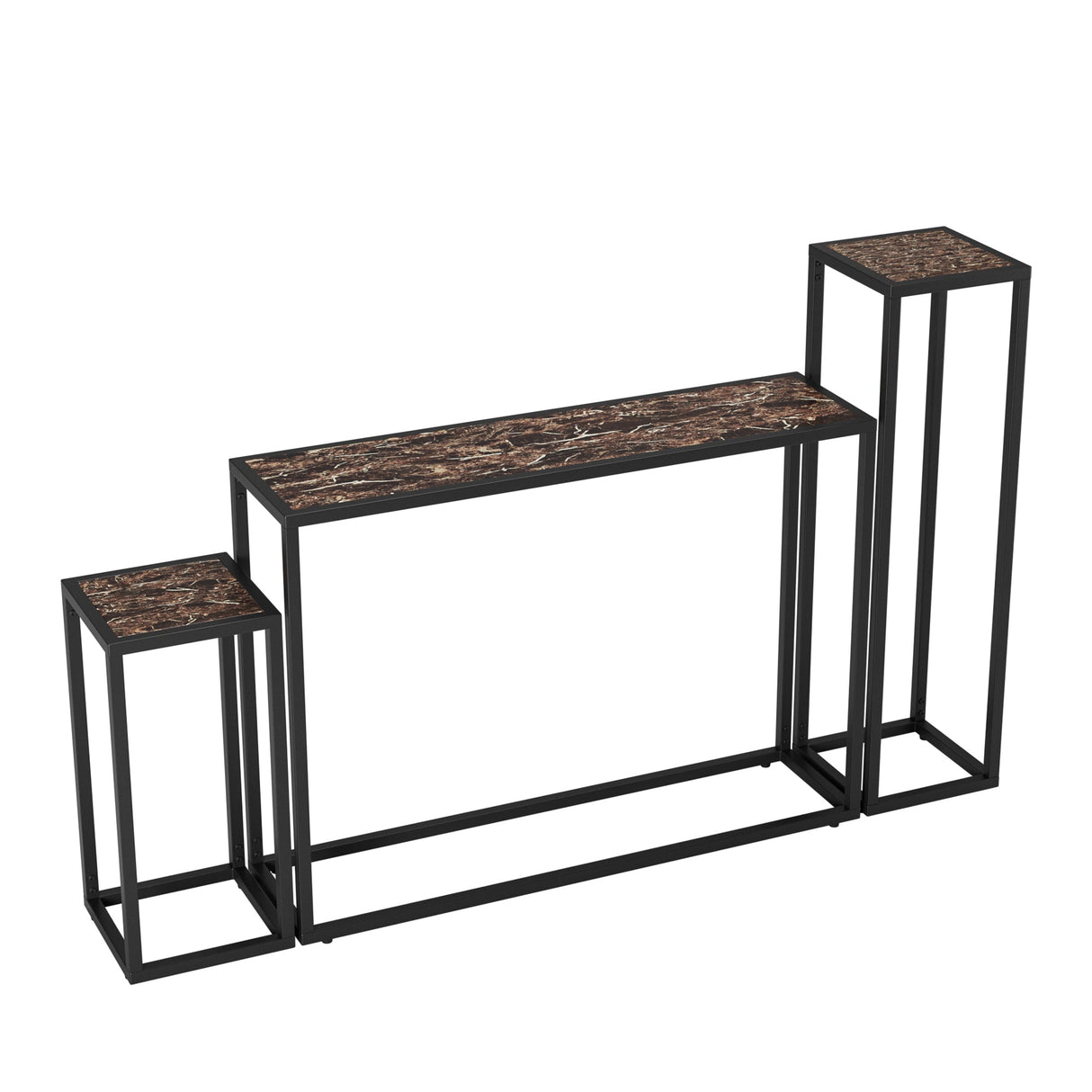 3-Piece Set of Narrow Table