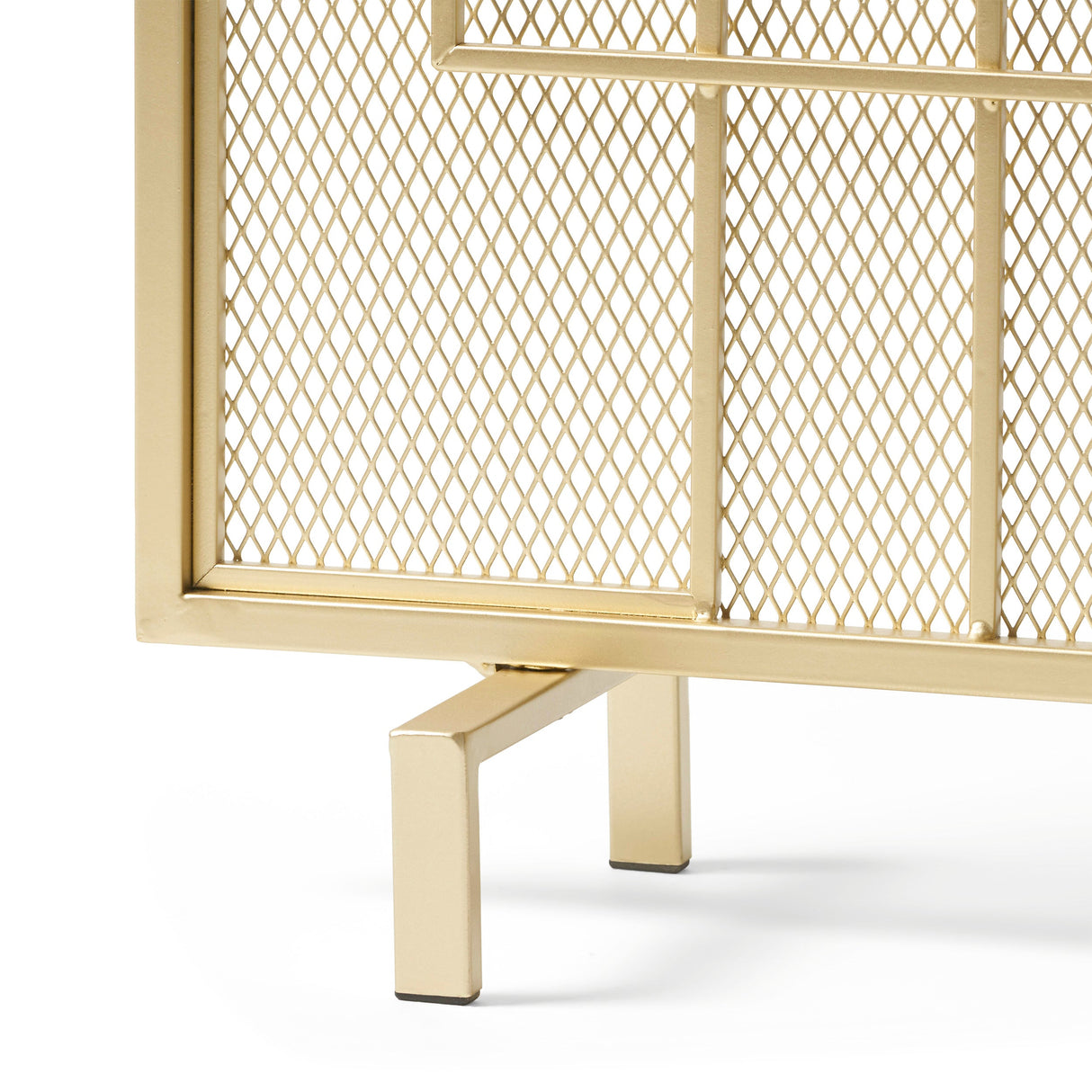 Dorothy Modern Single Panel Iron Fire Screen