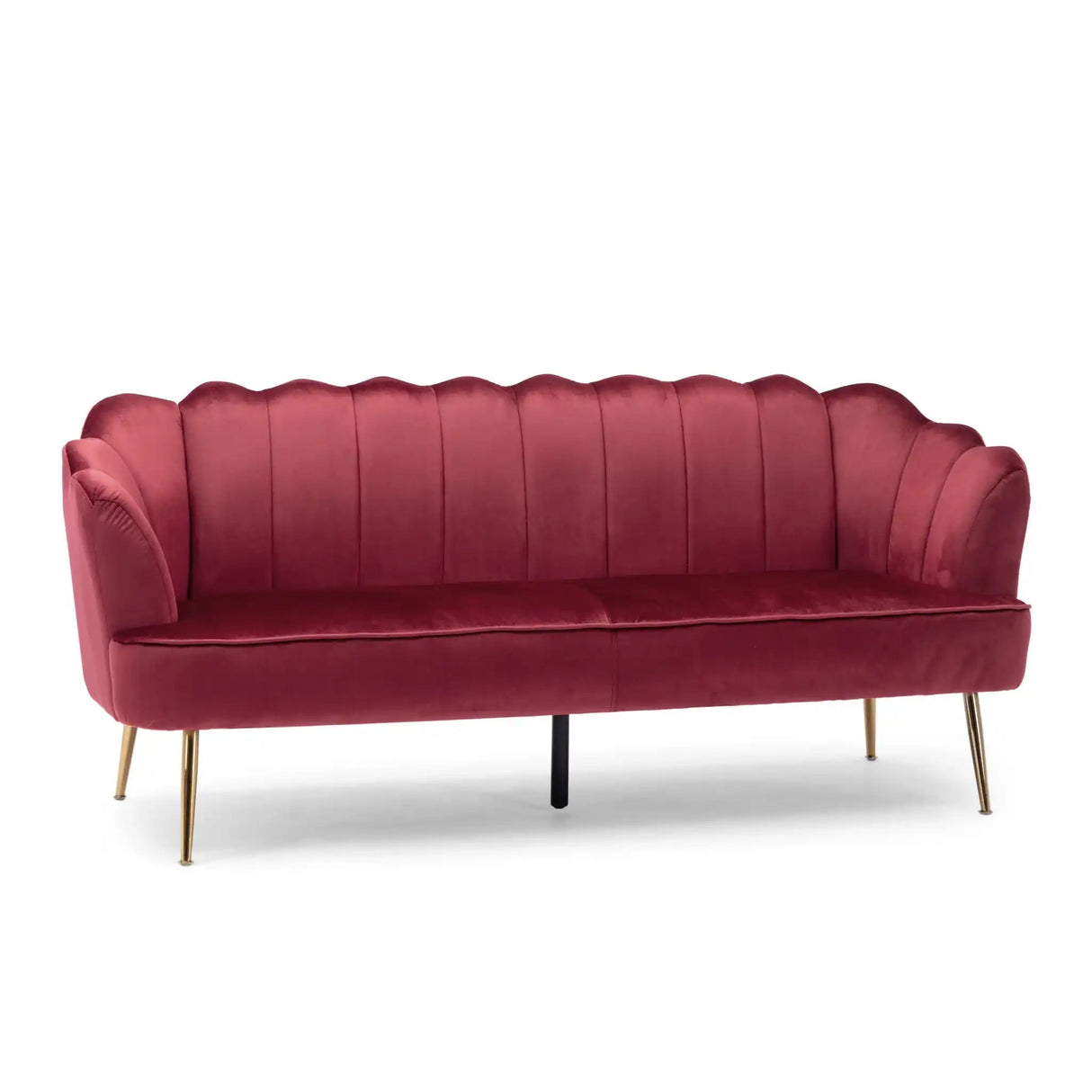 Modern Glam 3 Seater Sofa With Texture