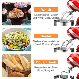 Geek Chef Electric Stand Mixer, 4.8QT