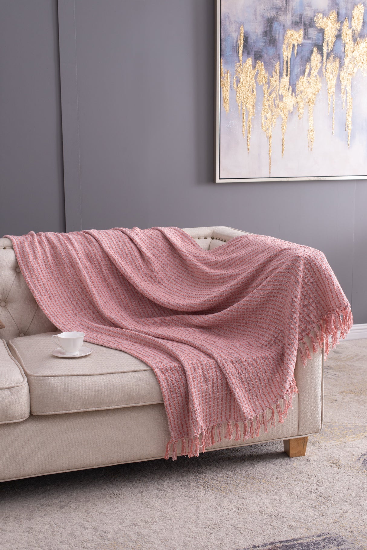 50x60" Decorative Throw Blanket