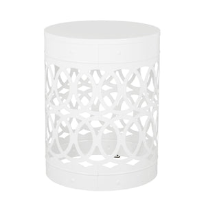 Outdoor Metal S/2 End Table