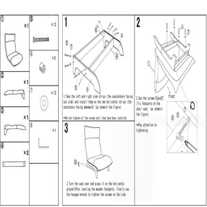 Single Lazy Sofa Chair Leisure Foldable Reclining Chair
