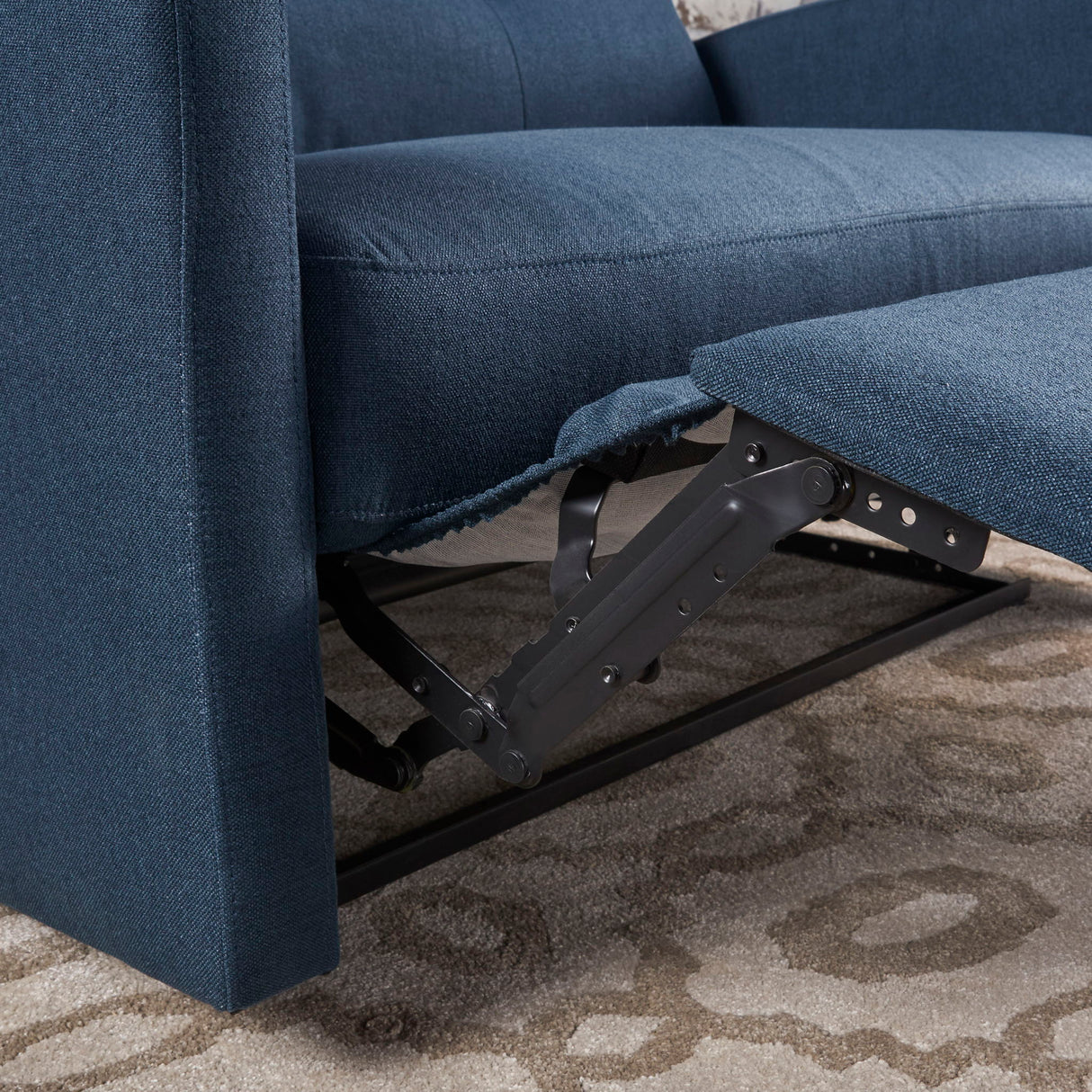 Alma - Contemporary Upholstered Loveseat Recliner