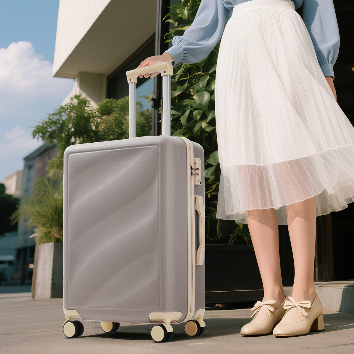 3 Piece Lightweight ABS Luggage Set