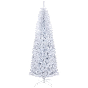 HOMCOM 7ft Pencil Christmas Tree