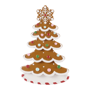Gingerbread Tree Resin Ornament