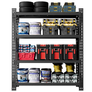 Heavy Duty 4 Shelf Garage Shelving Unit
