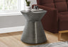 Drum Accent Side Table, Contemporary & Modern Elegant Design