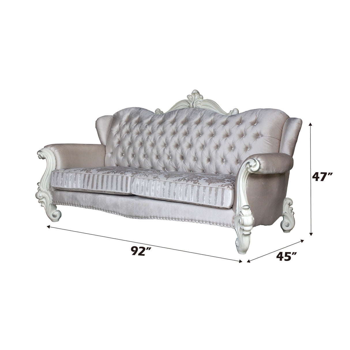 Versailles - Sofa With 5 Pillows