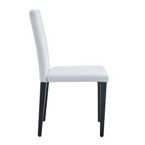 Versatile Dining Chairs With Comfortable Design And Metal Legs