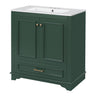 Bathroom Vanity With Sink, Cabinet & 2 Soft Closing Doors & Adjustable Shelf
