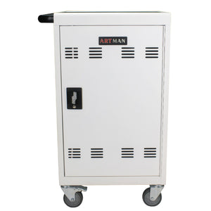 Mobile Charging Cart Station For book, Tablet And Laptop Computer With Power Strip Included