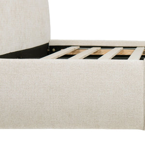 Archie Puffy Grounded - Upholstered Platform Bed