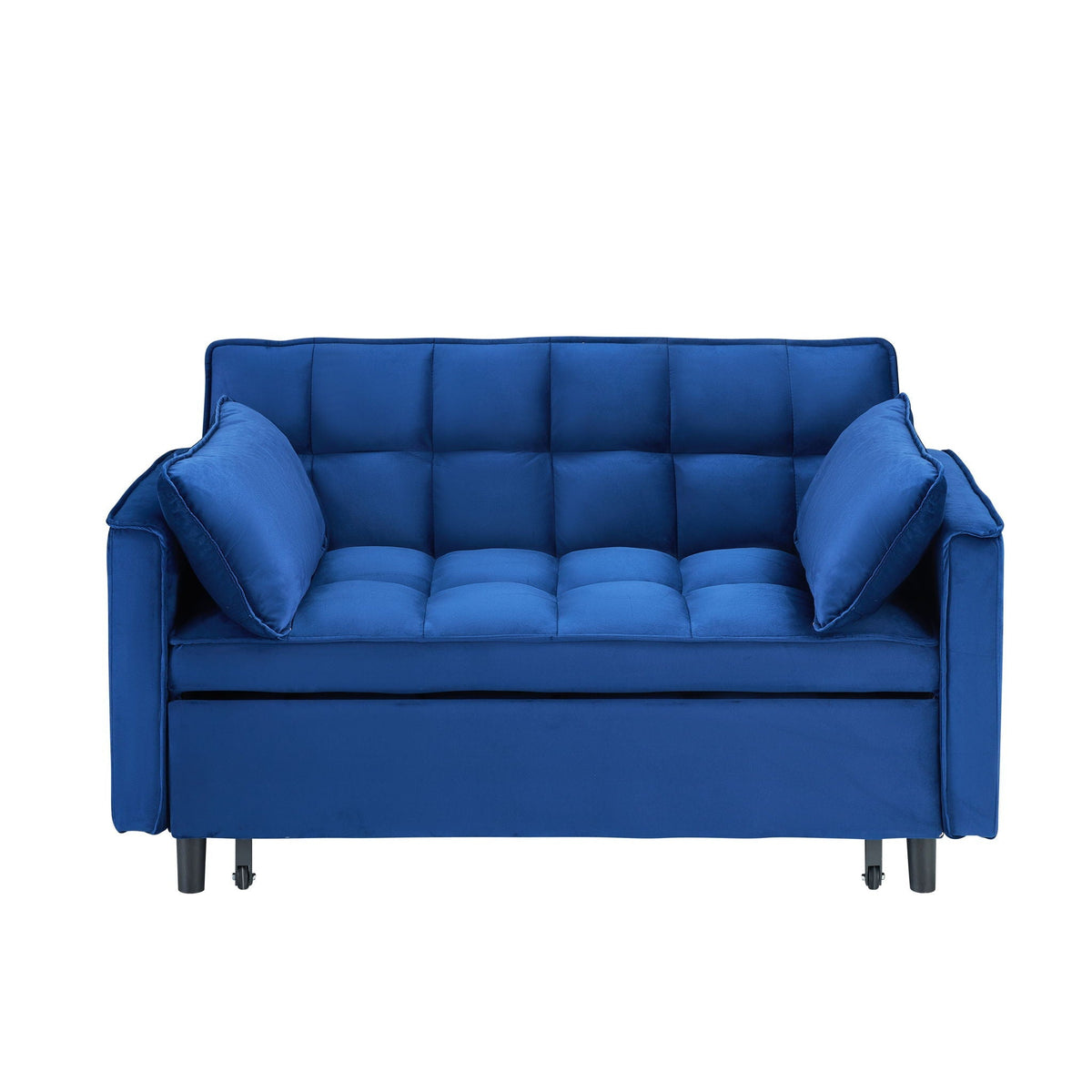 Sofa Bed With Pockets, 3 In 1 Convertible For Living Room