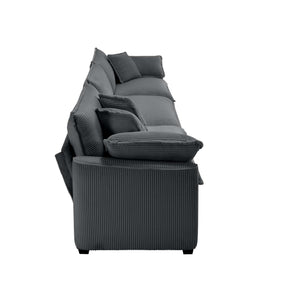 Elegant Oversized Sectional Sofa Set With Deep Seats And Flexible Layout