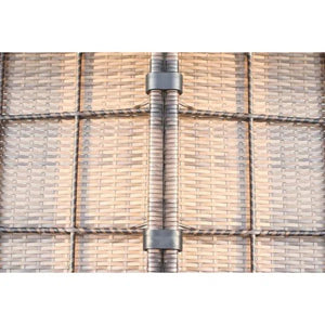 Comfortable Modern Patio Rattan Sectional Set With Cushions
