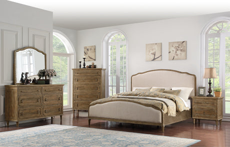 Changeme Solid Wood Nightstand with 2 Drawers