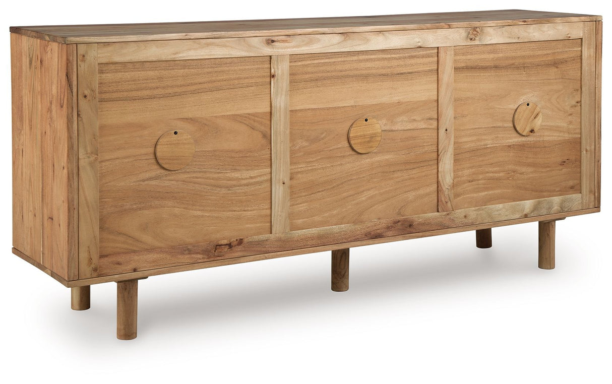 Adway - Accent Cabinet - Natural Brown