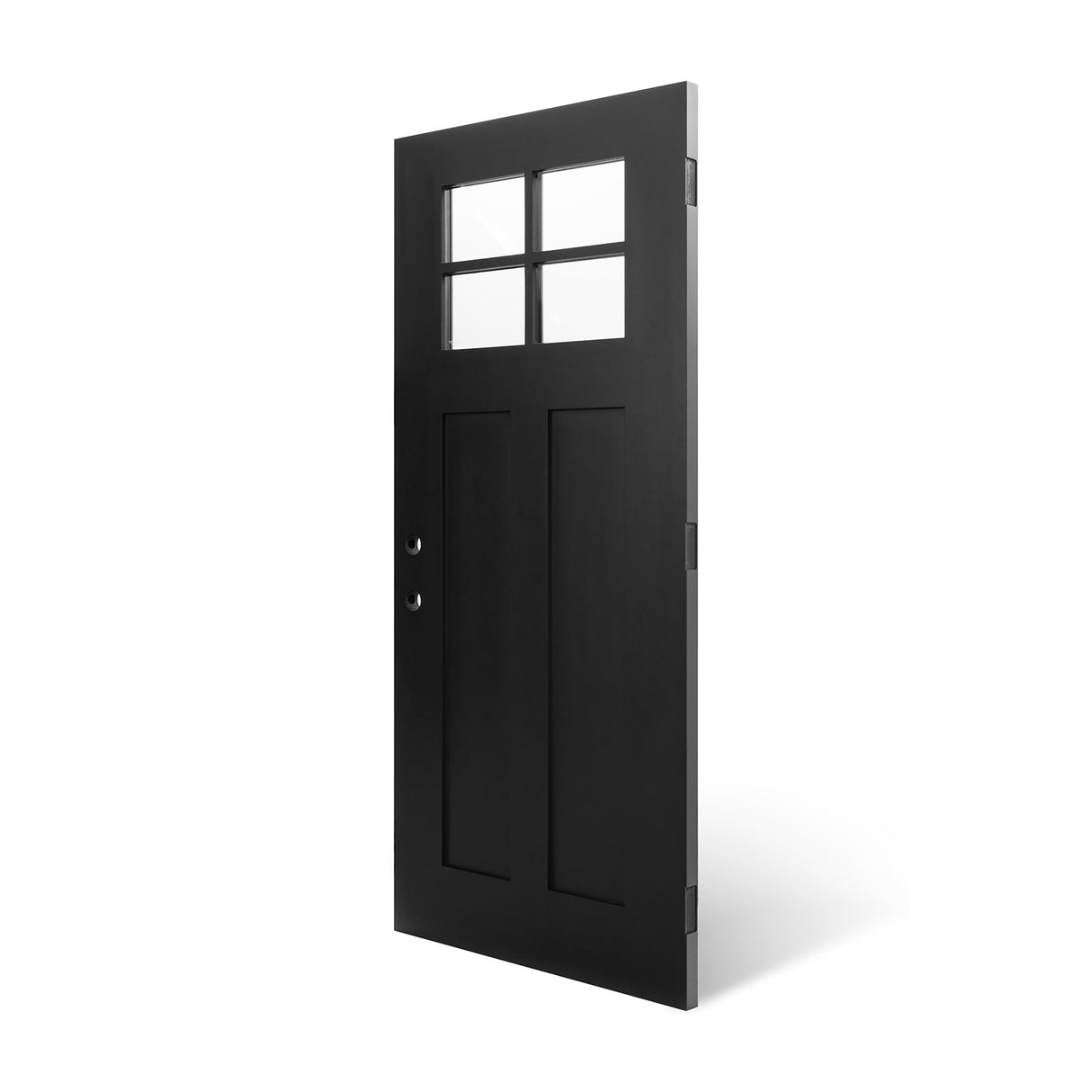 36"x80" Fiberglass Front Door with Contemporary Design