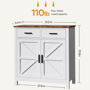 Modern Farmhouse Kitchen Storage Cabinet