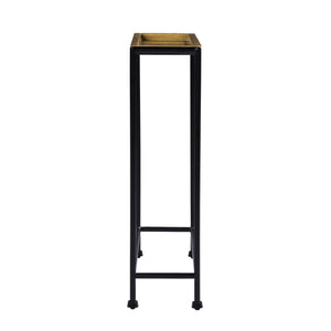 Trenton - Accent Side Table - Antique Bronze