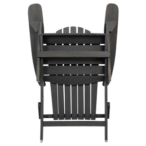 Malibu Adirondack Chair with Foldable Design - Acacia Wood