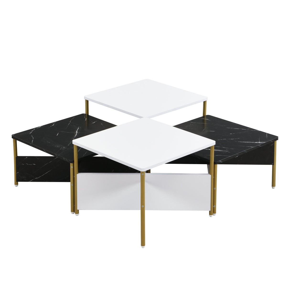 Modern Nesting Coffee Tables Set of 4