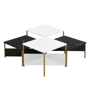 Modern Nesting Coffee Tables Set of 4