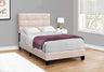 Transitional Upholstered Bed Frame