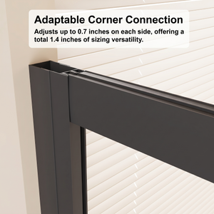 Neo-Angle Sliding Shower Enclosure 36"x72"
