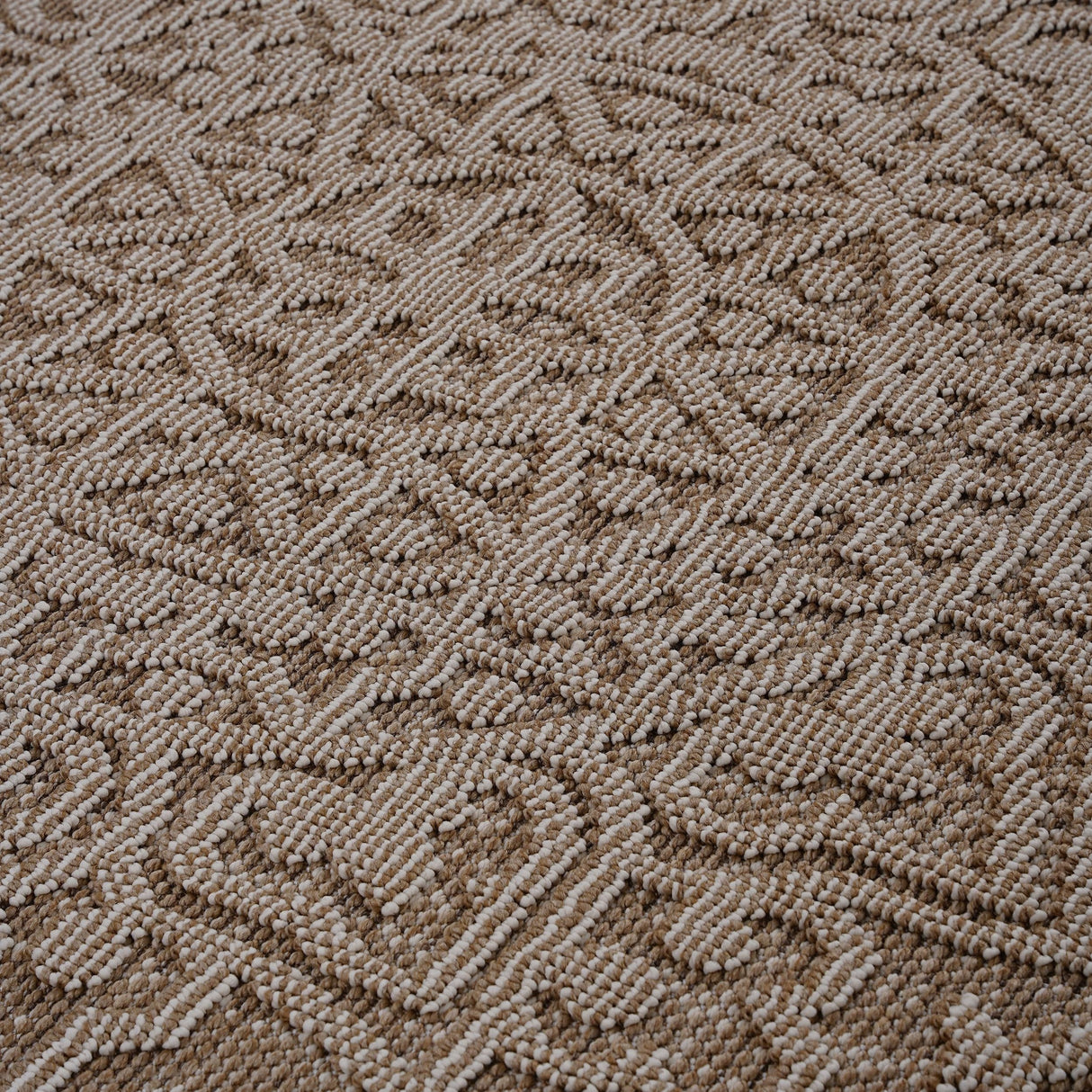 Naar guros collection medallion indoor/outdoor area rug