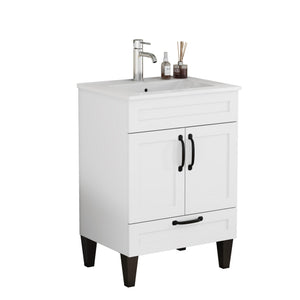 24-Inch Bathroom Vanity With Sink Combo