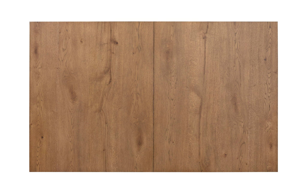 Marcel - Extendable Trestle Dining Table - Harvest Brown