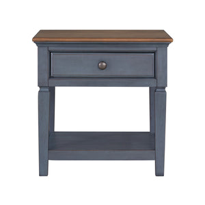 End Table - Blue