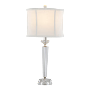 Diamond Torch 25.75' Contemporary Crystal Table Lamp Set of 2