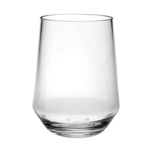 Tritan Lexington - Leadingware Unbreakable Wine Glass Plastic, 17Oz (Set of 4) - Clear