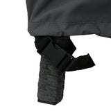 Shield Patio Outdoor 3 Seater Sofa Cover Dark Gray Fabric 88x36x35 Inches