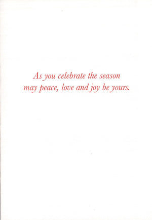 Seasons Greetings Christmas Card
