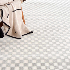 Gaiwan Cream Gray Washable Area Rug