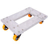 Heavy Duty Furniture Dolly Trolley Car, Aluminum Frame With 3" Tpu Professional Casters, Brake Option