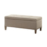 Modern Tufted Top Soft Close Storage Bench