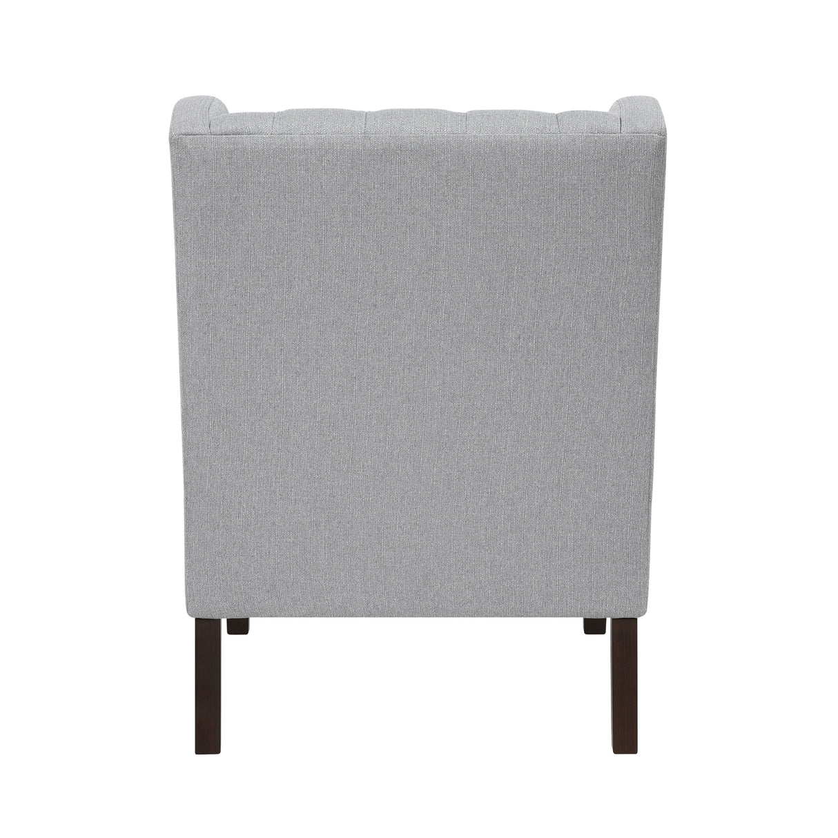 Button-Tufted Upholstered High Back Accent Chair