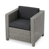 Stylish Outdoor Club Chair With Weather Resistant Cushions