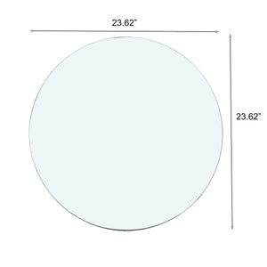 Round Tempered Glass Table Top