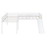 L Shaped Loft Bed With Ladder And Slide