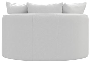 Matty - Round Accent Cuddle Chaise