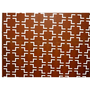 Outdoor & Indoor Metal Privacy Freestanding Decorative Screen