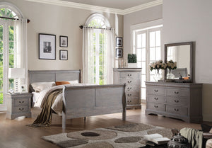 Louis Philippe III - Bed (FB 34"H)