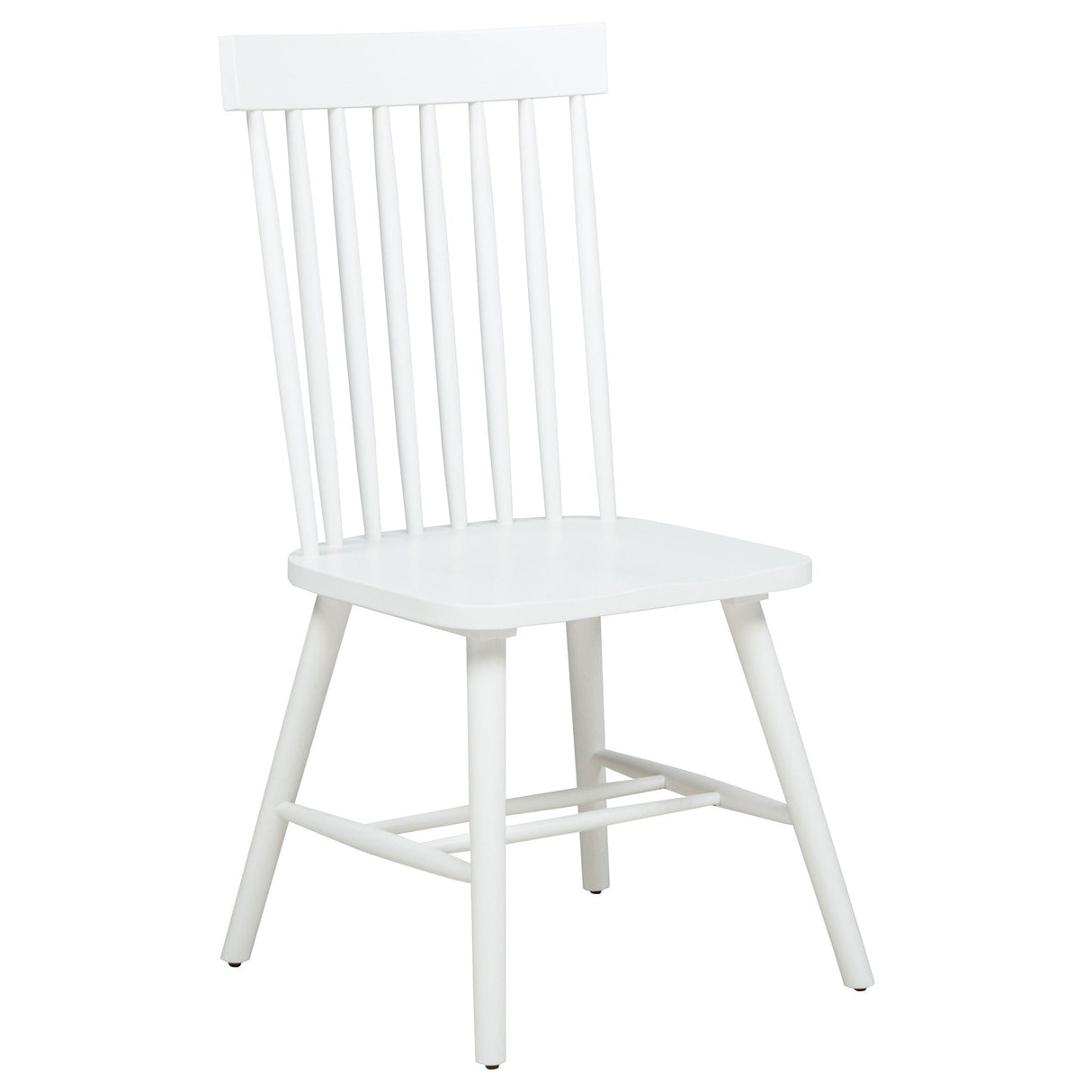 Andrews 7-piece Rectangular Dining Set Light Ash and White